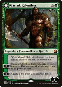 Garruk Relentless (9) [From the Vault: Transform]