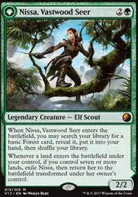 Nissa, Vastwood Seer (15) [From the Vault: Transform]