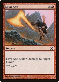 Lava Axe (215) [10th Edition]