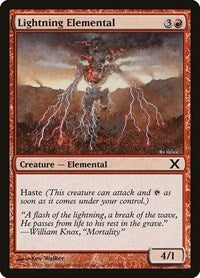 Lightning Elemental (217) [10th Edition]