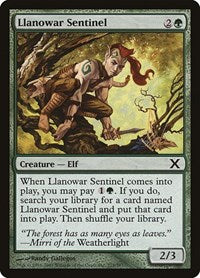 Llanowar Sentinel (275) [10th Edition]