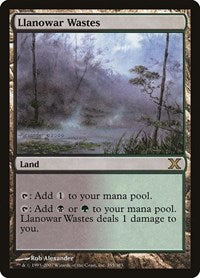 Llanowar Wastes (355) [10th Edition]
