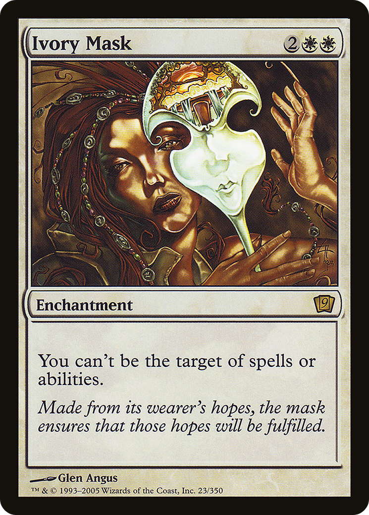 Ivory Mask (9ED-23★) - 9th Edition