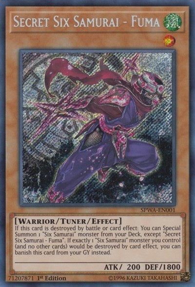 Secret Six Samurai - Fuma (SPWA-EN001) [Spirit Warriors]