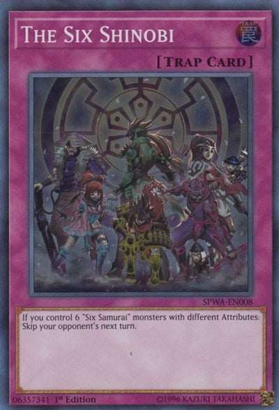 The Six Shinobi (SPWA-EN008) [Spirit Warriors]