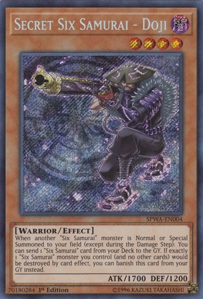 Secret Six Samurai - Doji (SPWA-EN004) [Spirit Warriors]