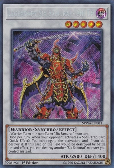 Legendary Six Samurai - Shi En (SPWA-EN011) [Spirit Warriors]