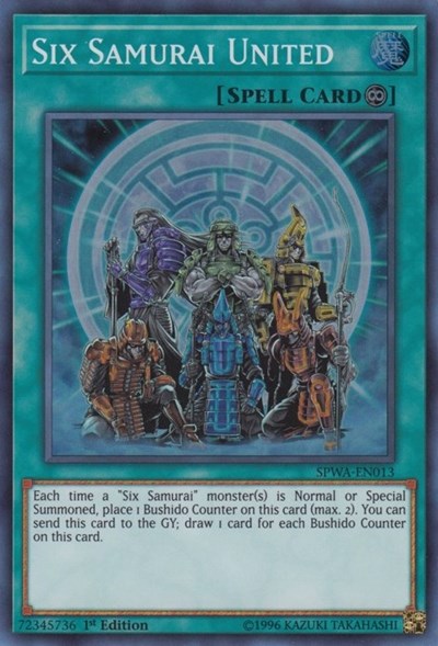 Six Samurai United (SPWA-EN013) [Spirit Warriors]
