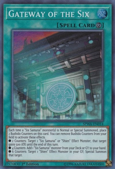 Gateway of the Six (SPWA-EN014) [Spirit Warriors]