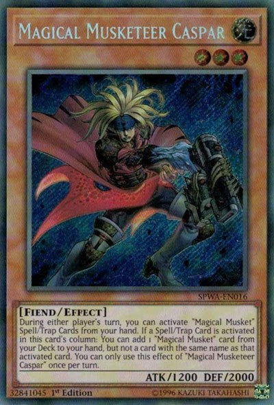 Magical Musketeer Caspar (SPWA-EN016) [Spirit Warriors]