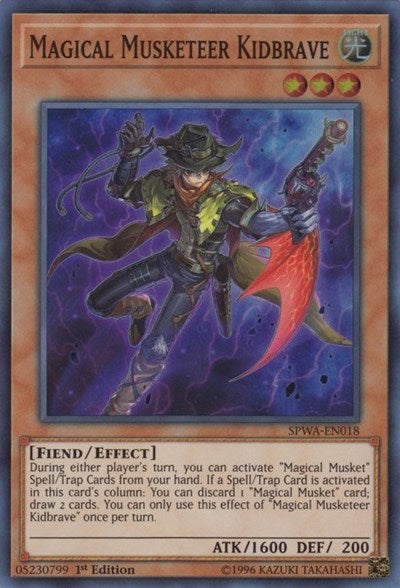 Magical Musketeer Kidbrave (SPWA-EN018) [Spirit Warriors]
