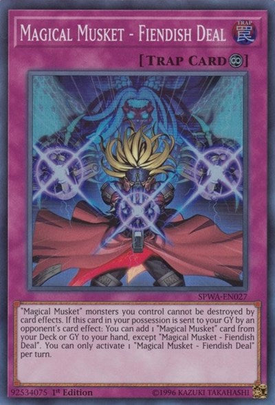 Magical Musket - Fiendish Deal (SPWA-EN027) [Spirit Warriors]