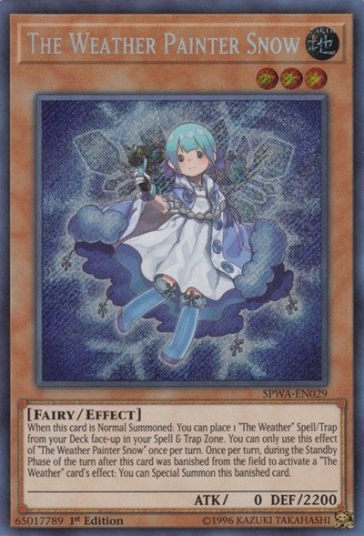 The Weather Painter Snow (SPWA-EN029) [Spirit Warriors]