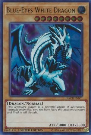 Blue-Eyes White Dragon (KACB-EN001) [Collector's Boxes]