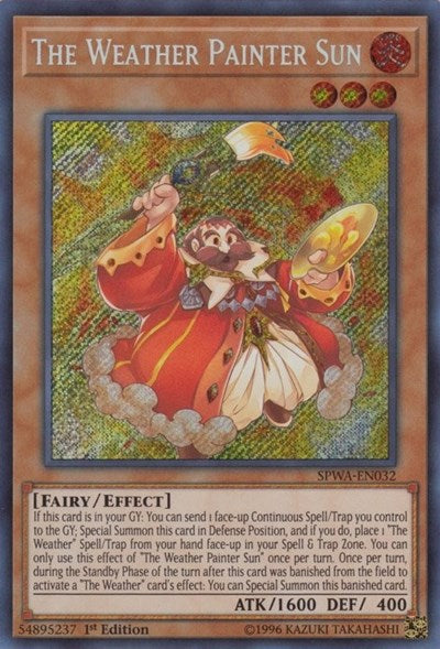 The Weather Painter Sun (SPWA-EN032) [Spirit Warriors]