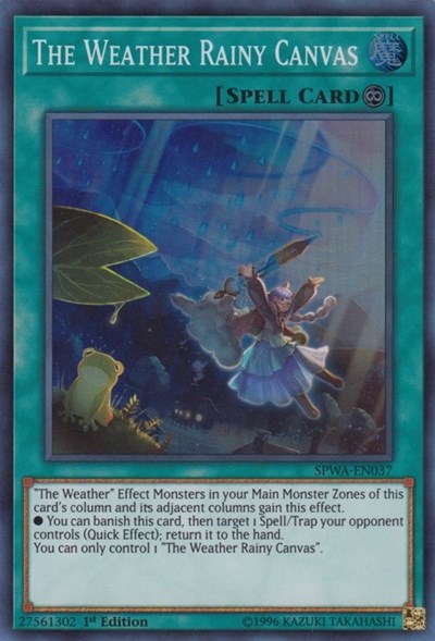 The Weather Rainy Canvas (SPWA-EN037) [Spirit Warriors]