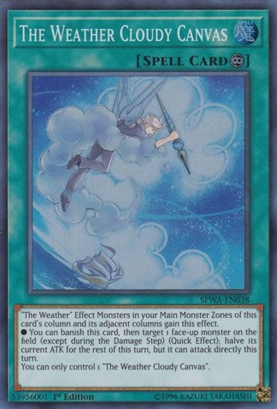 The Weather Cloudy Canvas (SPWA-EN038) [Spirit Warriors]