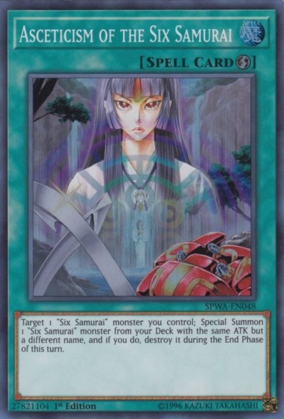 Asceticism of the Six Samurai (SPWA-EN048) [Spirit Warriors]