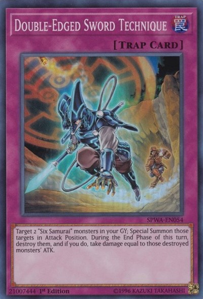 Double-Edged Sword Technique (SPWA-EN054) [Spirit Warriors]