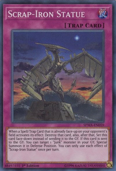 Scrap-Iron Statue (SPWA-EN059) [Spirit Warriors]