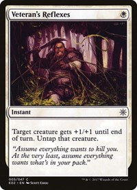 Veteran's Reflexes (5) [Explorers of Ixalan]