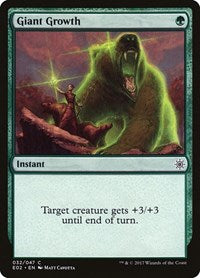 Giant Growth (32) [Explorers of Ixalan]