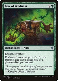 Vow of Wildness (37) [Explorers of Ixalan]