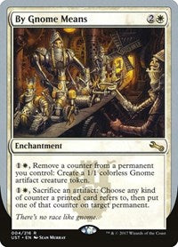 By Gnome Means (4) [Unstable]