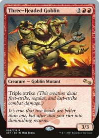 Three-Headed Goblin (99) [Unstable]