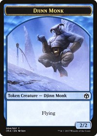 Djinn Monk Token (004) (4) [Iconic Masters]
