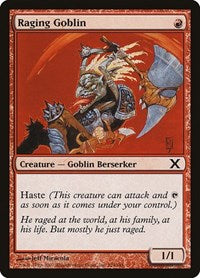 Raging Goblin (224) [10th Edition]