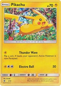 Pikachu - 5/12 (005/012) [McDonald's Promos 2017]