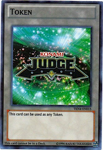 Official Judge Token: TKN4-EN015 (TKN4-EN015) [Judge Promotional Cards]