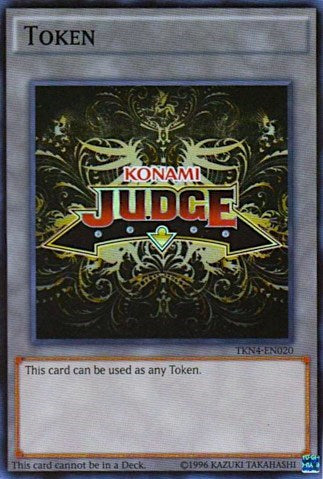 Official Judge Token: TKN4-EN020 (TKN4-EN020) [Judge Promotional Cards]