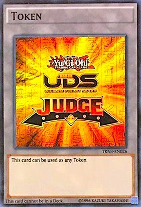 Official Judge Token: TKN4-EN026 (TKN4-EN026) [Judge Promotional Cards]