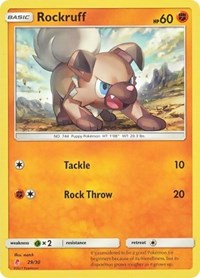 Rockruff (#29) (29/30) [SM Trainer Kit: Lycanroc & Alolan Raichu]