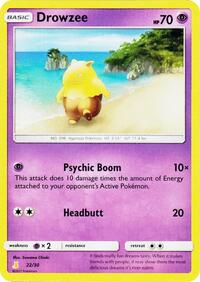 Drowzee (22/30) [SM Trainer Kit: Lycanroc & Alolan Raichu]