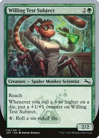 Willing Test Subject (126) [Unstable]