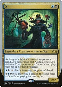 X (137) [Unstable]