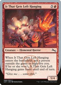 It That Gets Left Hanging (89) [Unstable]
