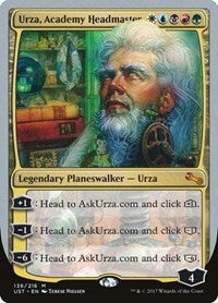 Urza, Academy Headmaster (136) [Unstable]