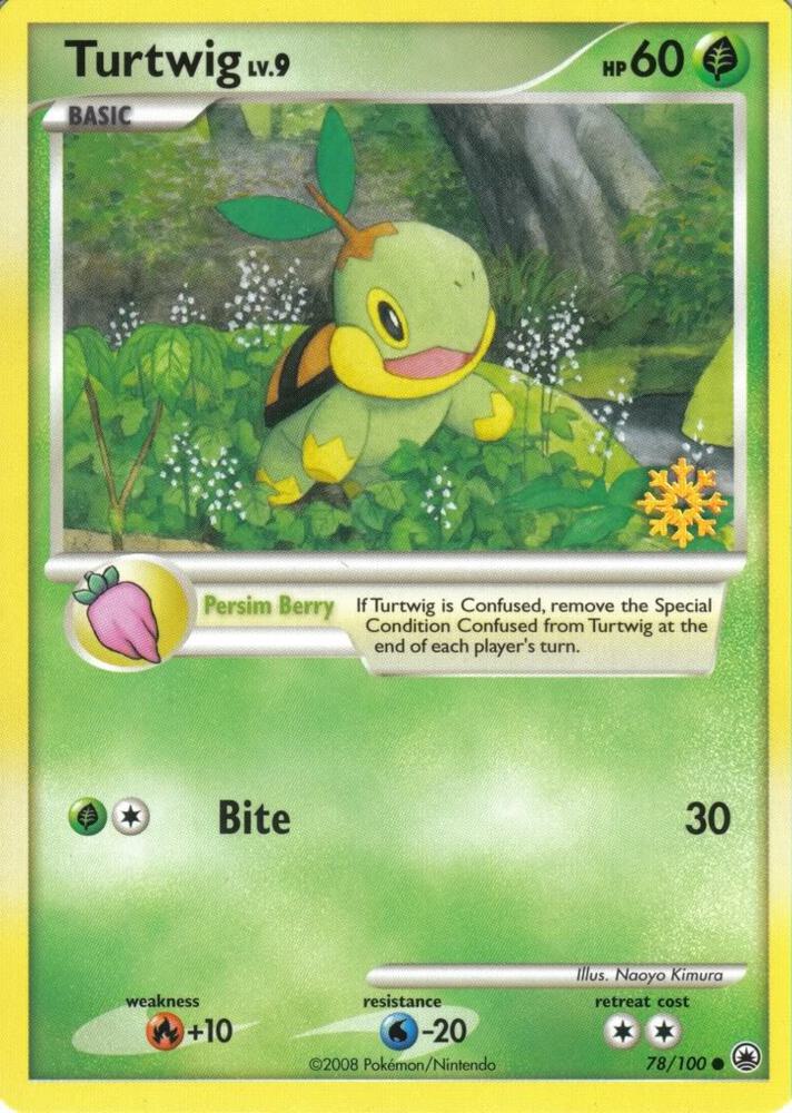 Turtwig - 78/100 (078/100) [Countdown Calendar Promos]
