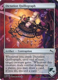 Dictation Quillograph (175) [Unstable]