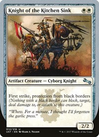 Knight of the Kitchen Sink (A) (12) [Unstable]
