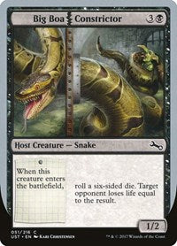 Big Boa Constrictor (51) [Unstable]