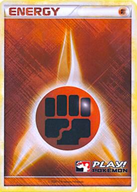 Fighting Energy (2010 Play! Pokemon) [League & Championship Cards]