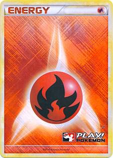 Fire Energy (2010 Play! Pokemon) [League & Championship Cards]