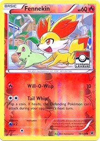 Fennekin - 10/124 (Pokemon League) (010/124) [League & Championship Cards]