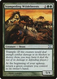 Stampeding Wildebeests (300) [10th Edition]