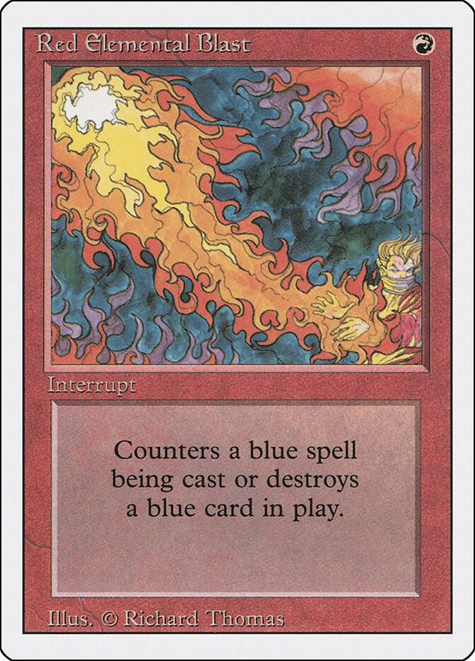 Red Elemental Blast [Revised Edition]